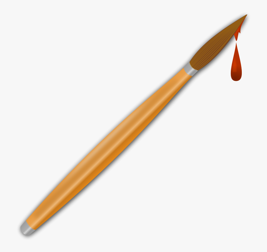 Paint Brush Clip Art - Draft Line Mechanical Pencils, Transparent Clipart