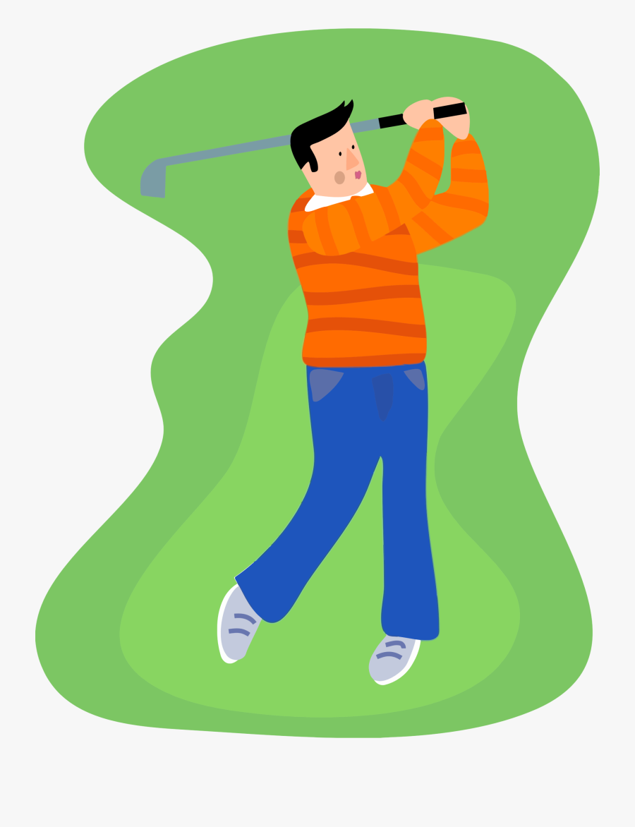 Golf Clipart Tee Icon - Clip Art Golfer Png, Transparent Clipart