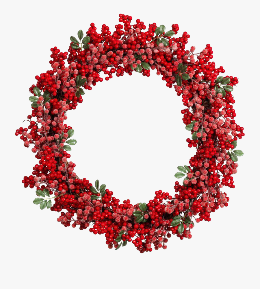 Christmas Png Pic Peoplepng - Christmas Wreath Png Transparent, Transparent Clipart