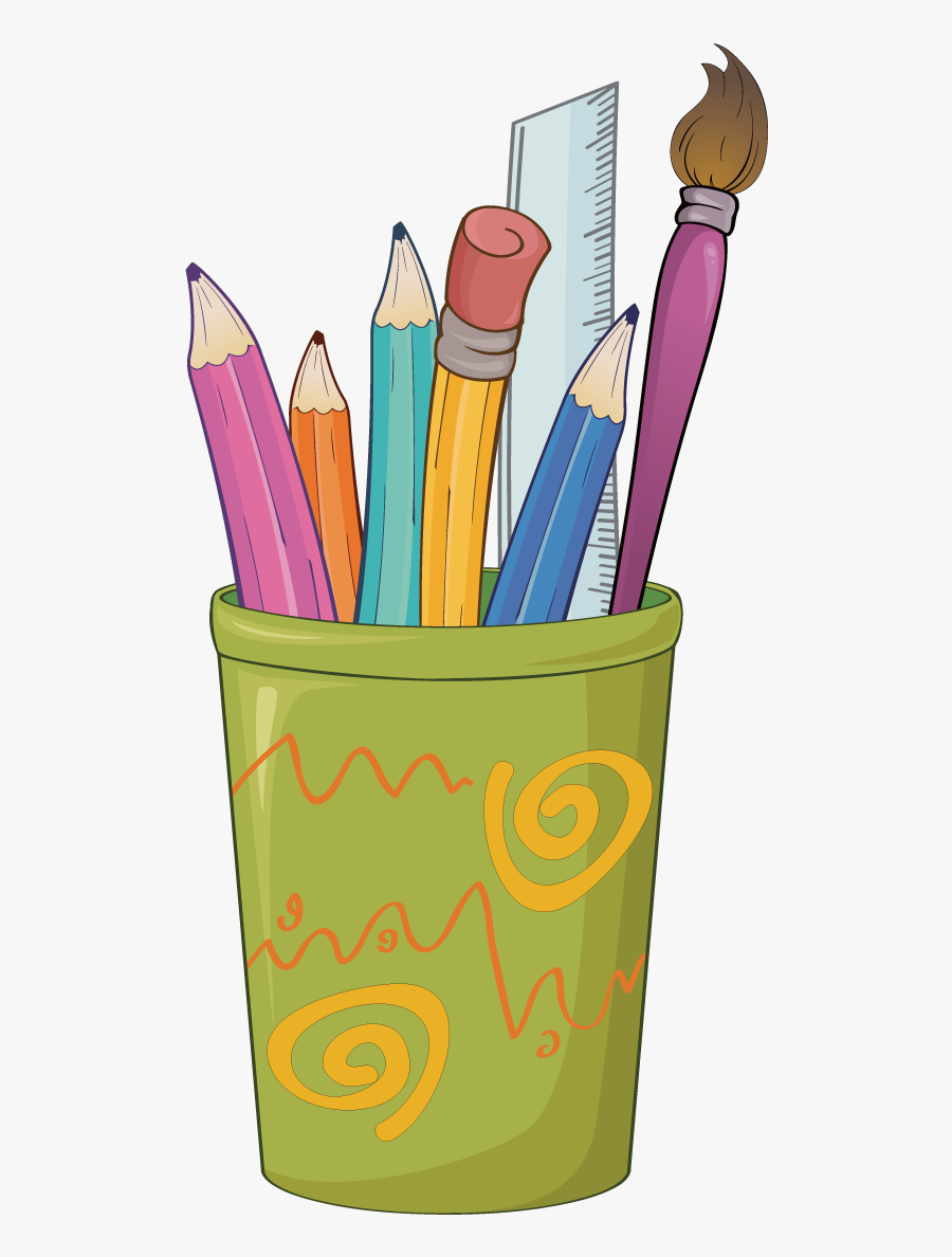 Paperclip Clipart School Supply - Pencil Drawings Clip Art, Transparent Clipart