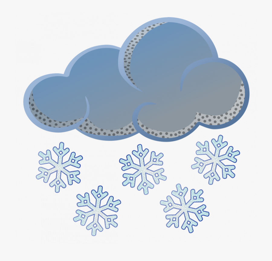 Clipart Snow Coloured - Snow Clipart Black And White, Transparent Clipart