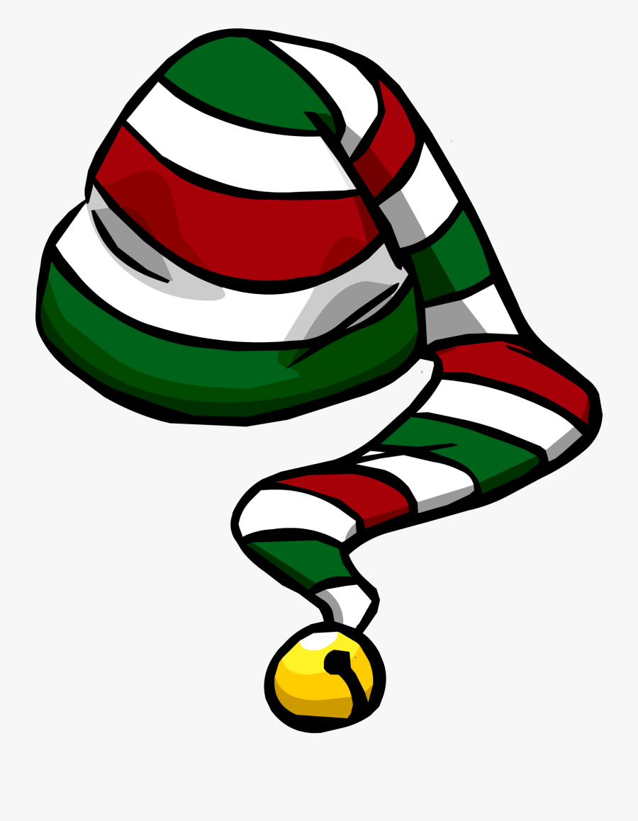 Candy Cane Hat - Candy Cane Transparent Background, Transparent Clipart