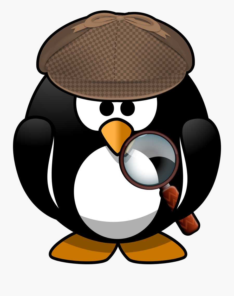 Clipart - Cartoon Penguin, Transparent Clipart