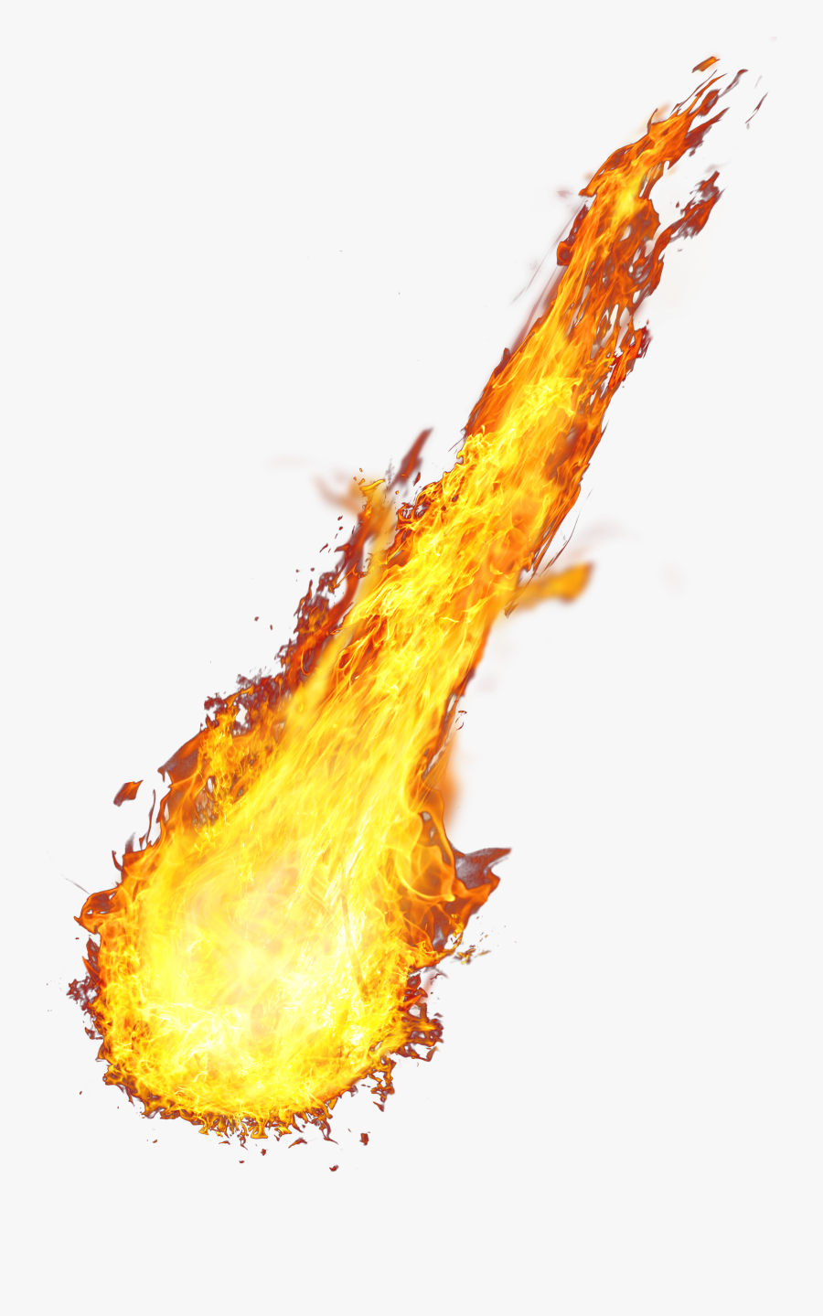 Fire Meteor Png, Transparent Clipart