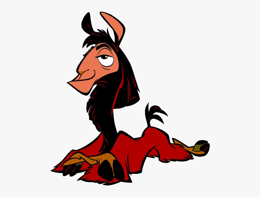 Kronk Pacha Animation Llama Kuzco Yzma - Emperor's New Groove Kuzco Llama, Transparent Clipart