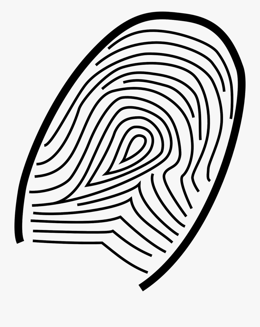Clip Art Fingerprint Computer Icons Download - Fingerprint Clipart, Transparent Clipart