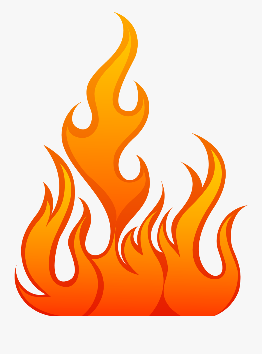 Hell Clipart Fire Sparks - Fire Flames Vector Png, Transparent Clipart