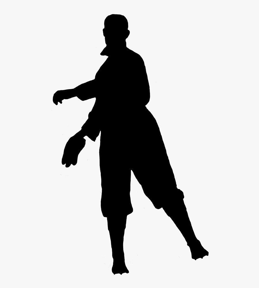 Baseball Clipart Players - Old Baseball Player Silhouette, Transparent Clipart