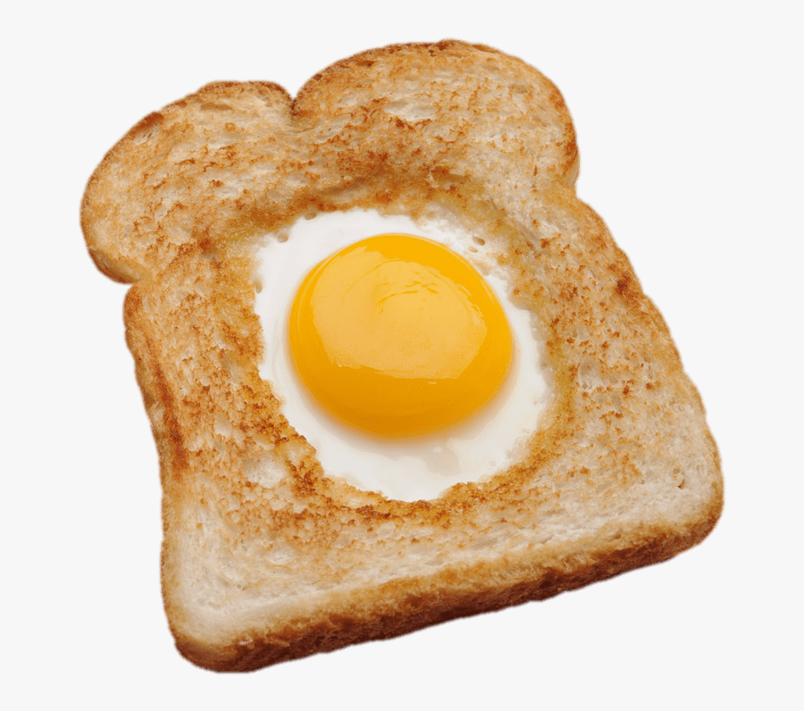 Egg In A Basket - Different Ways In Cooking Eggs, Transparent Clipart