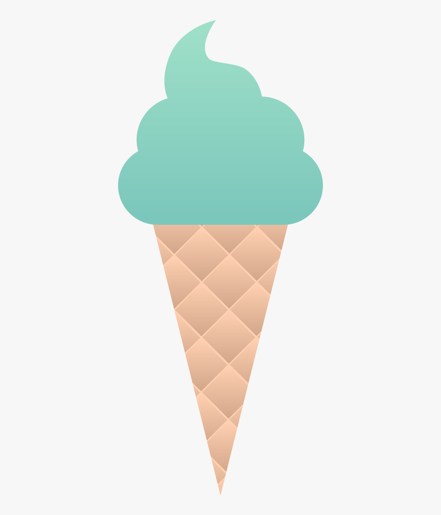 Null - Ice Cream Cone, Transparent Clipart