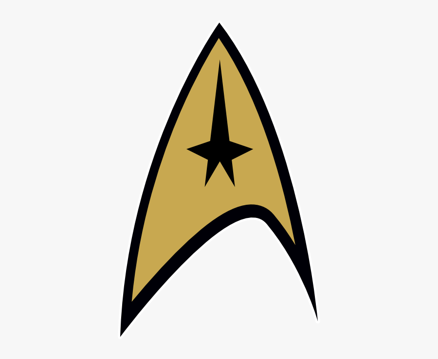 Cool Star Trek Clipart - Uss Enterprise Star Trek Logo, Transparent Clipart