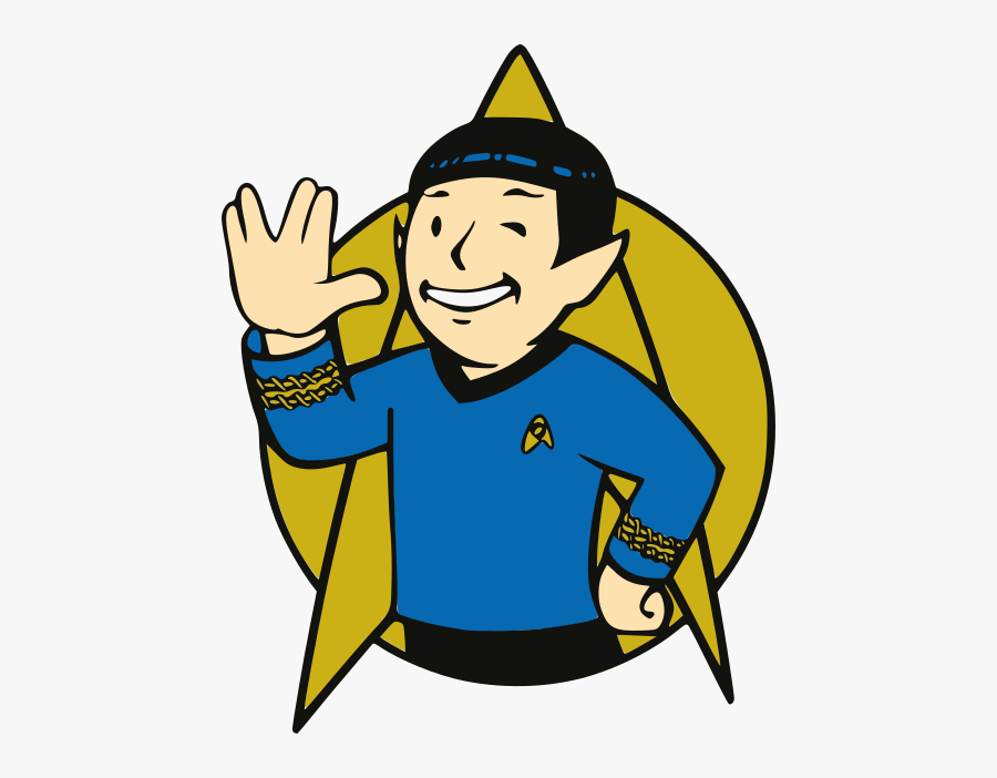 Star Trek Spock Fallout, Star Trek Spock Fallout - Star Trek Clipart, Transparent Clipart