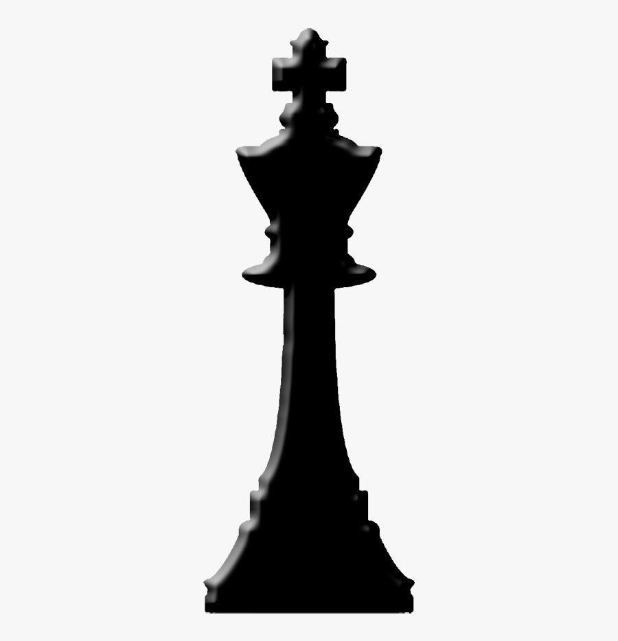 Chess Piece King Queen Rook - Black Chess King Clipart, Transparent Clipart