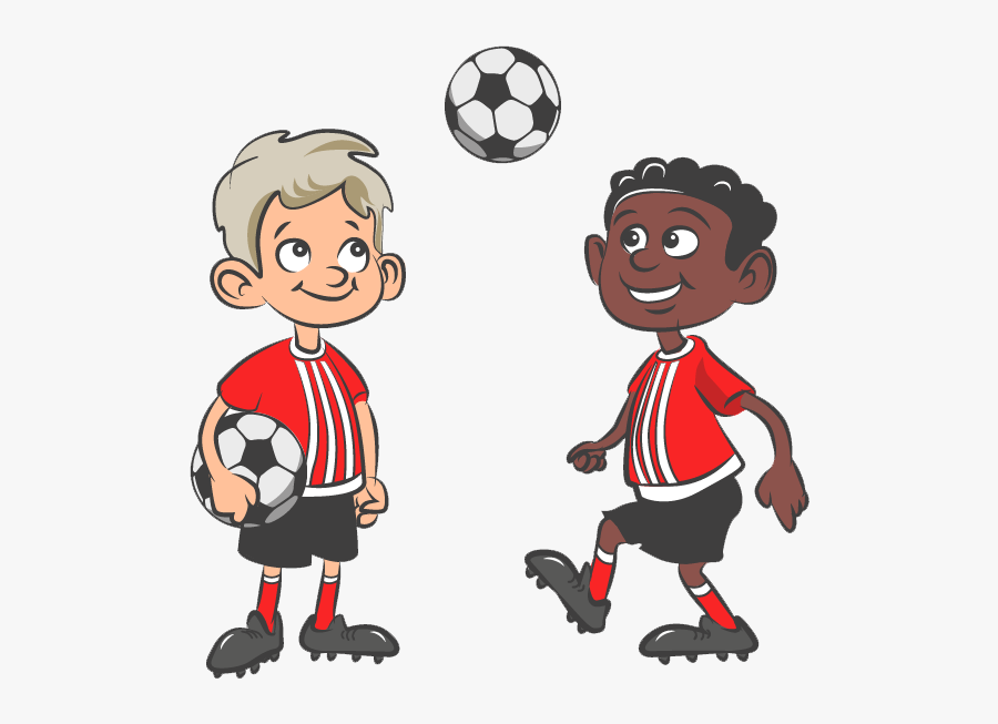 Png Freeuse Library Kids Playing Football Clipart - Fk Rabotnički, Transparent Clipart