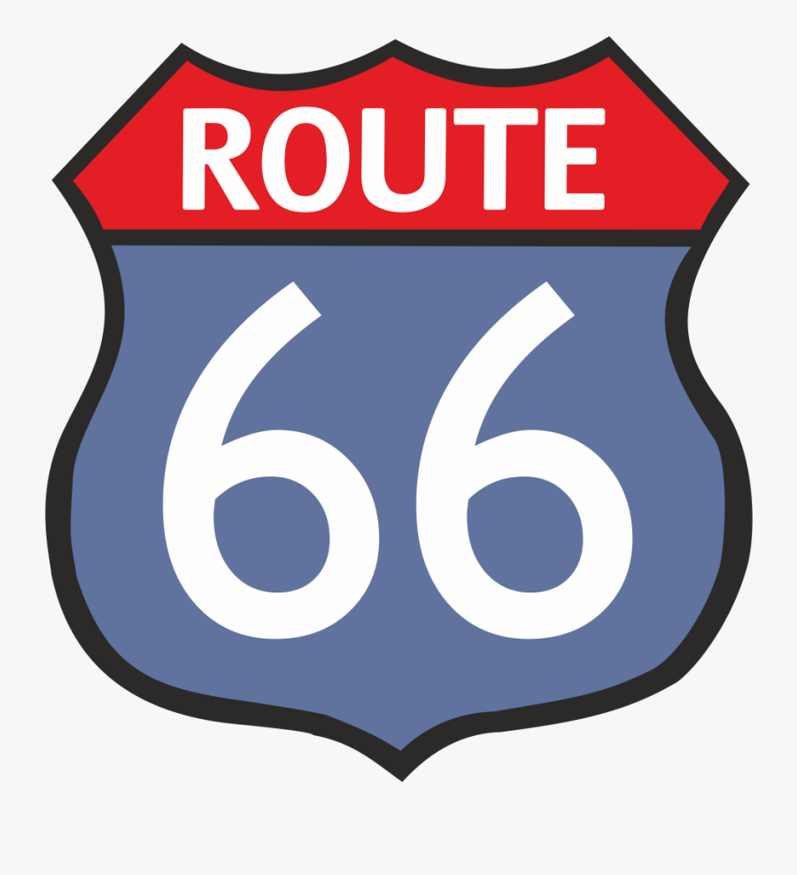 Route 66 Icon Clipart , Png Download - Emblem, Transparent Clipart