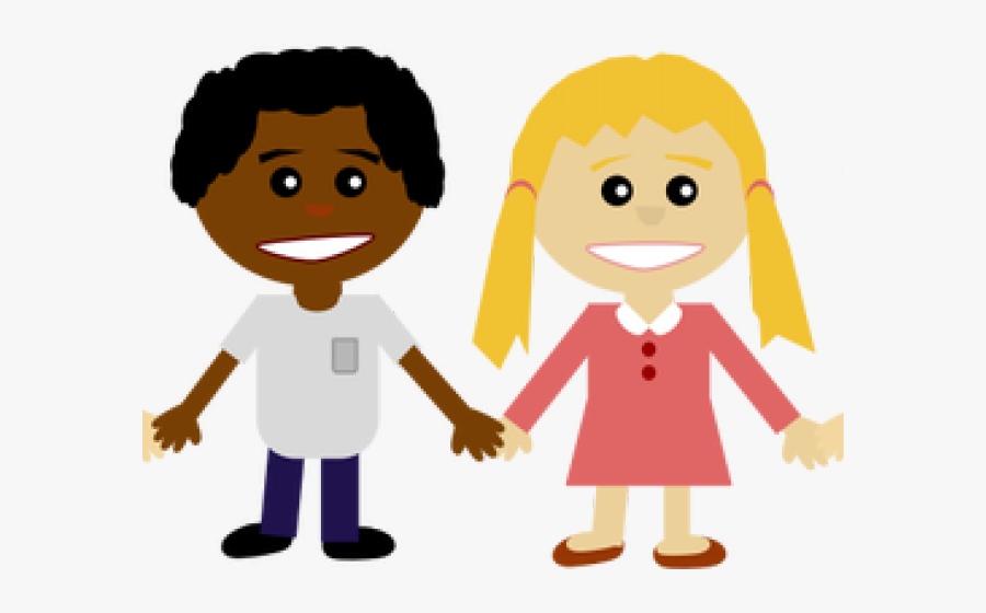 Children Holding Hands Clipart - Friends Holding Hands Clipart, Transparent Clipart