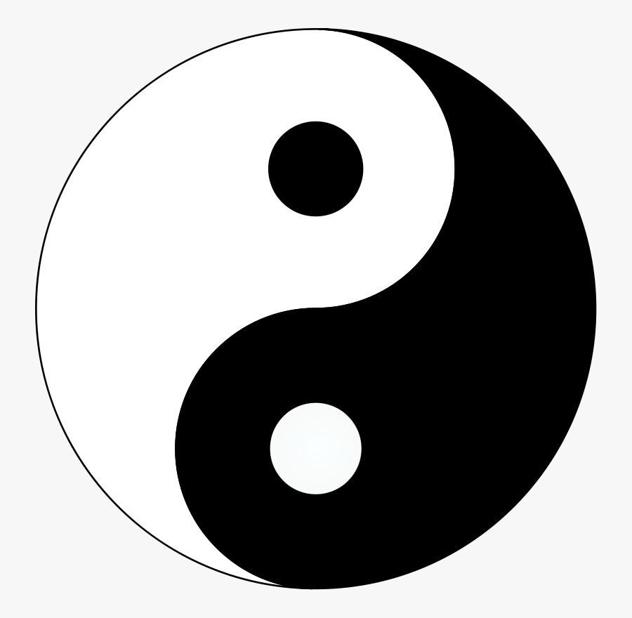 Yin And Yang Png, Transparent Clipart