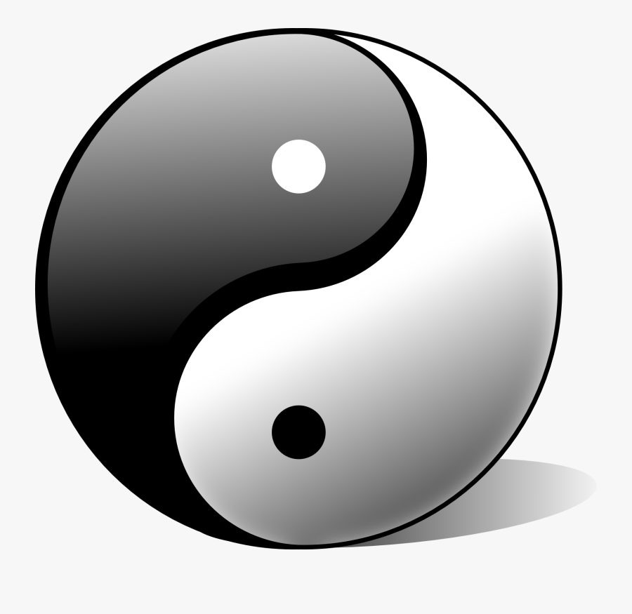 Tai Chu Yin Yang - Symbole Yin Et Yang, Transparent Clipart