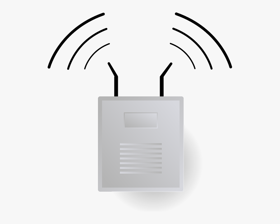 Long Range Router - Access Point Icon Visio, Transparent Clipart