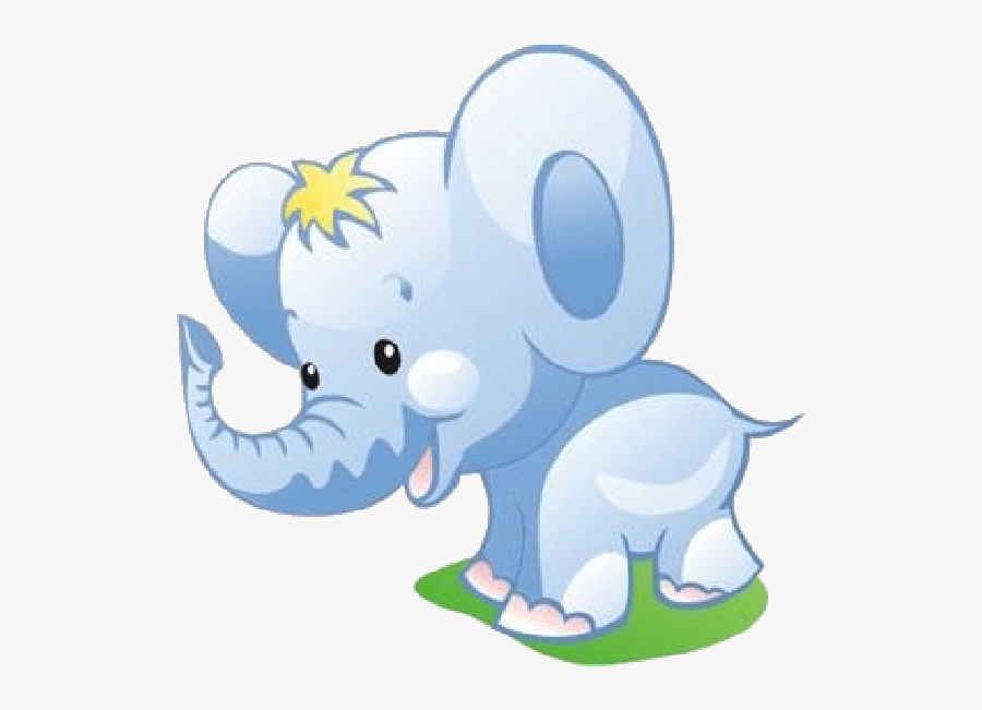 Baby Elephant Cartoon Clipart - Baby Elephant Clipart Png, Transparent Clipart