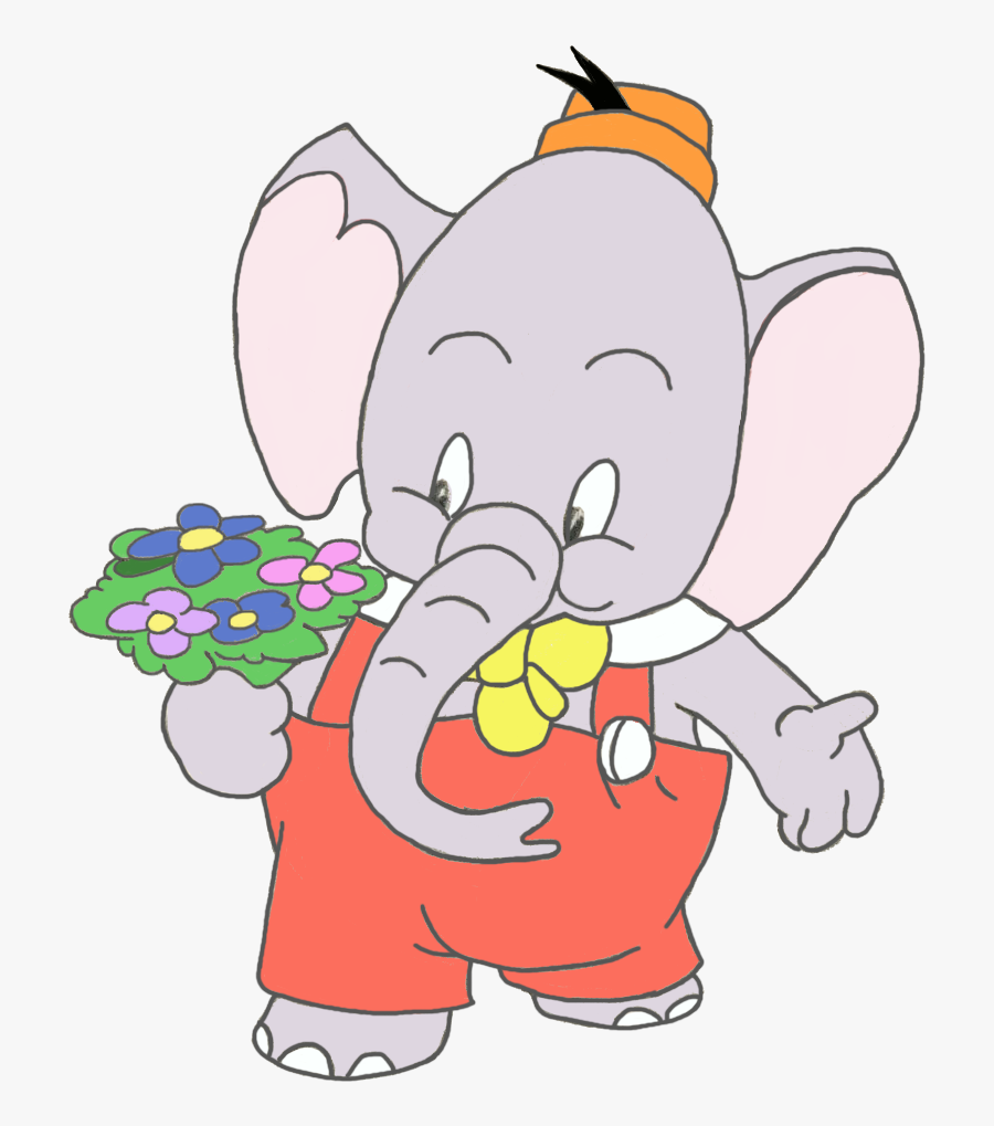 Elephant Clipart Disney - Cartoon, Transparent Clipart