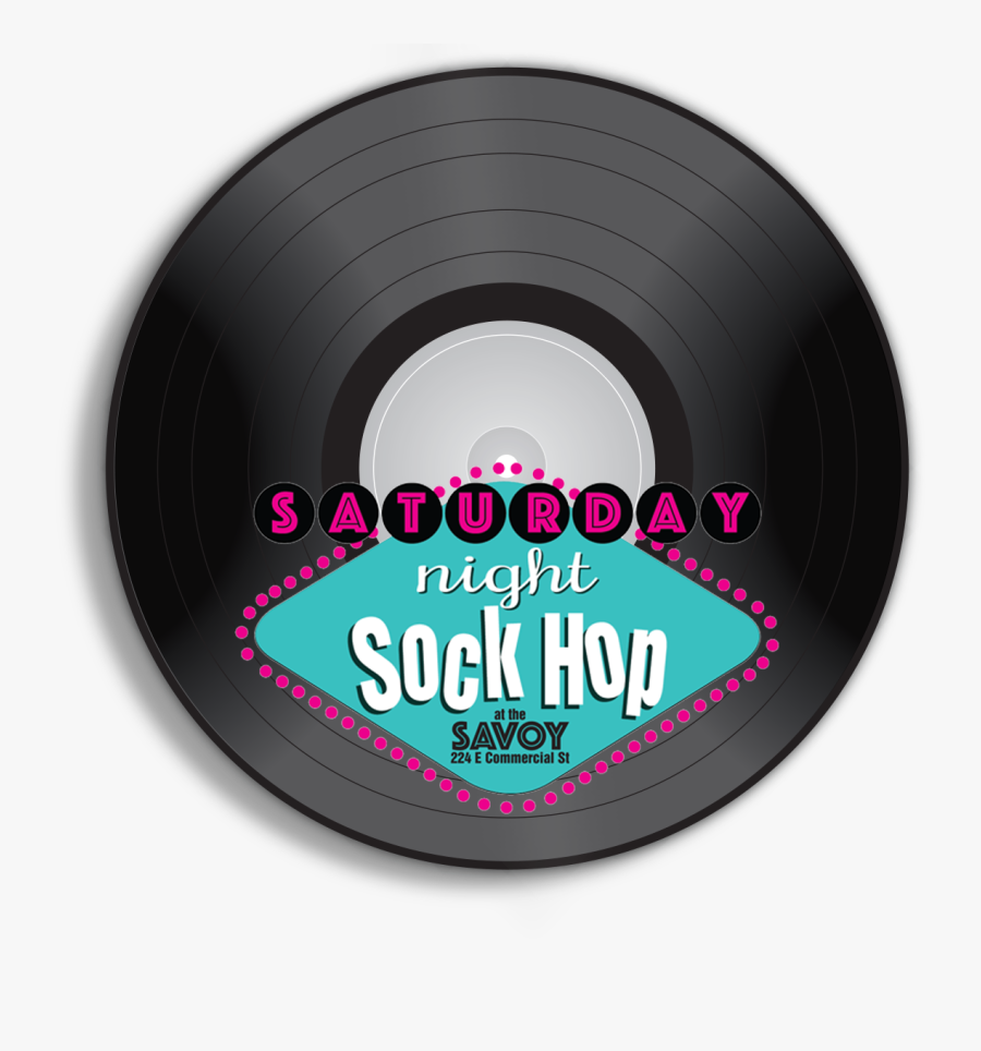 Record Clipart Sock Hop - Circle, Transparent Clipart