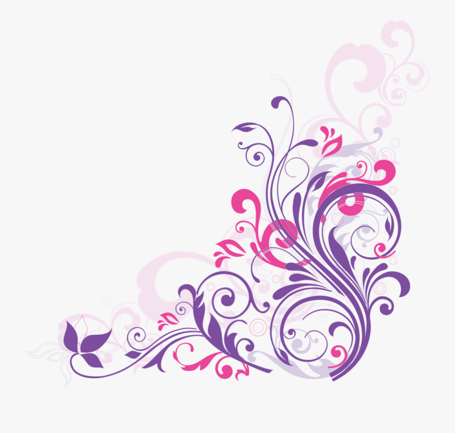 Transparent Purple Butterflies Clipart - Brush Photoshop Fleur, Transparent Clipart