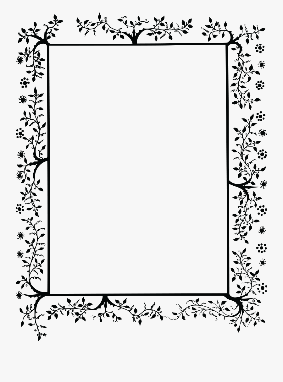 Free Clipart Of A Decorative Border - Vintage Decorative Border Clip Art, Transparent Clipart