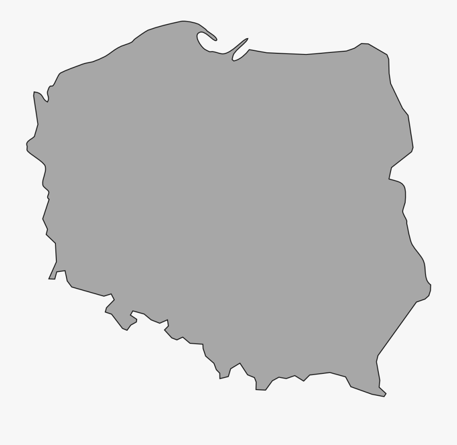Poland Map Vector, Transparent Clipart