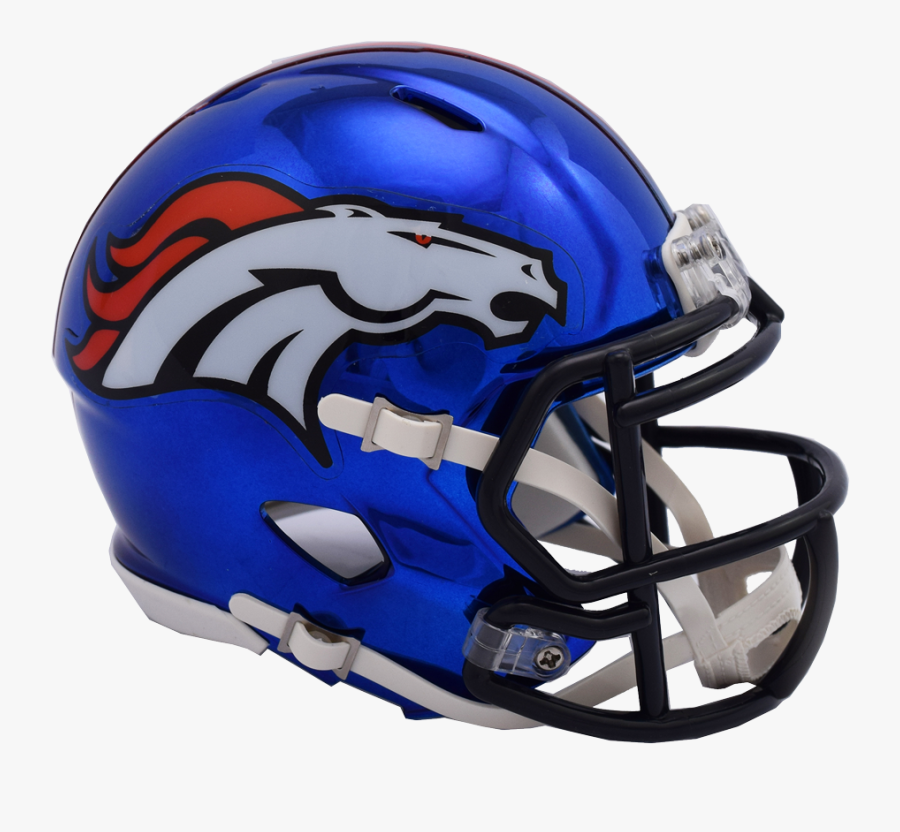 2018 "chrome - Broncos Football Helmets, Transparent Clipart