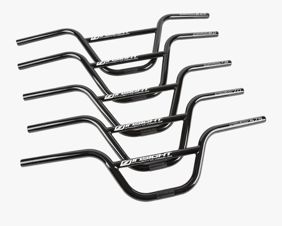 Insight Chromoly Race Handle Bars Insight Bmx Components - Insight Bmx Bars, Transparent Clipart