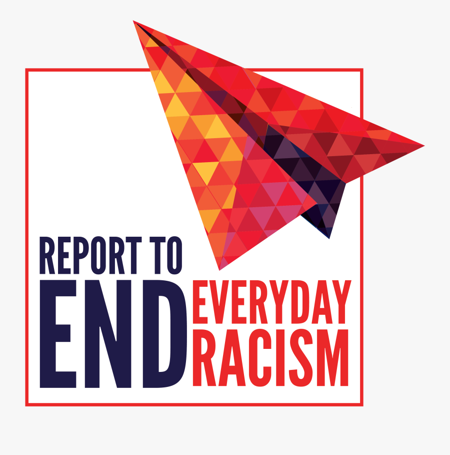 End Everyday Racism - Triangle, Transparent Clipart