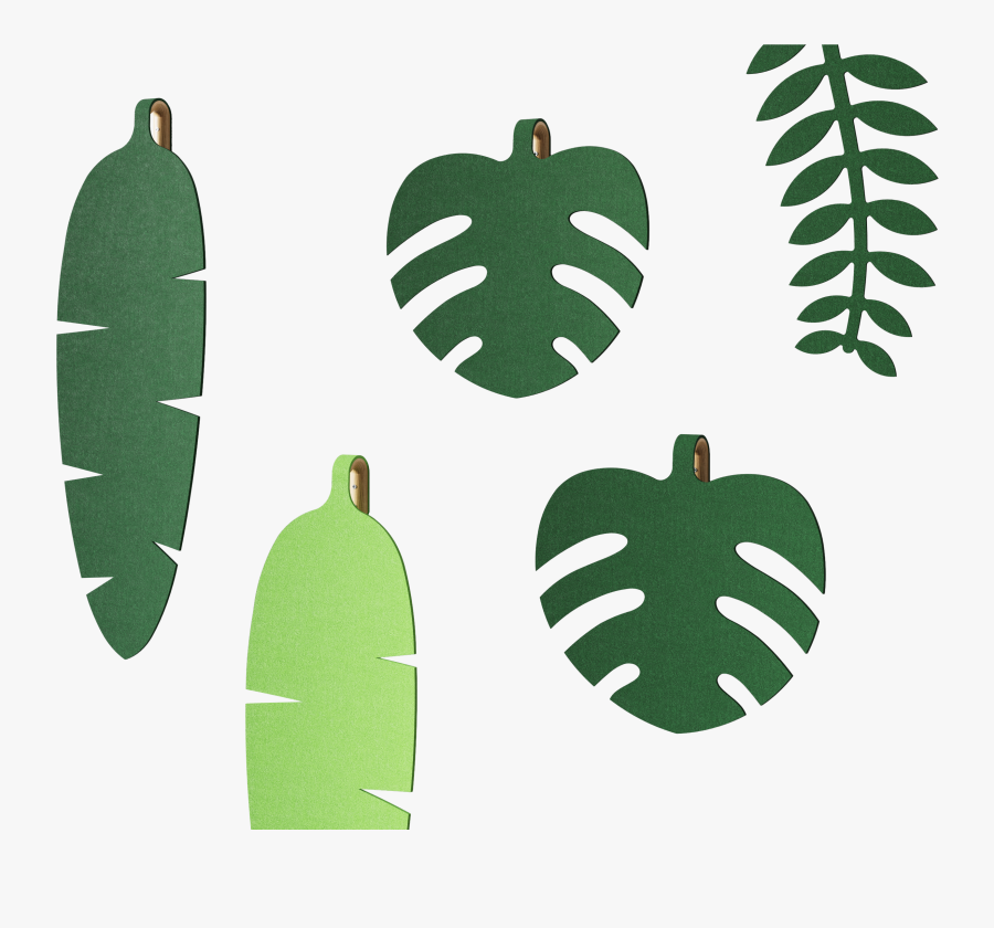 Transparent Jungle Leaf Png - Glimakra Jungle Wall, Transparent Clipart