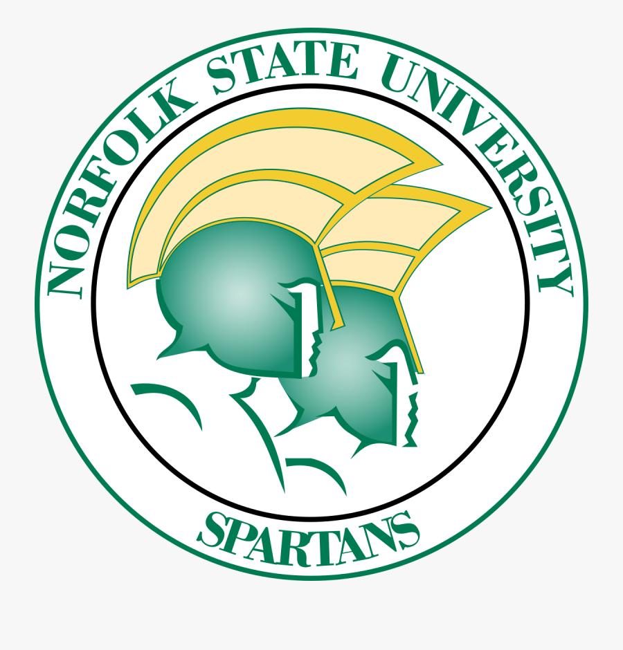 Norfolk State Basketball Logo, Transparent Clipart