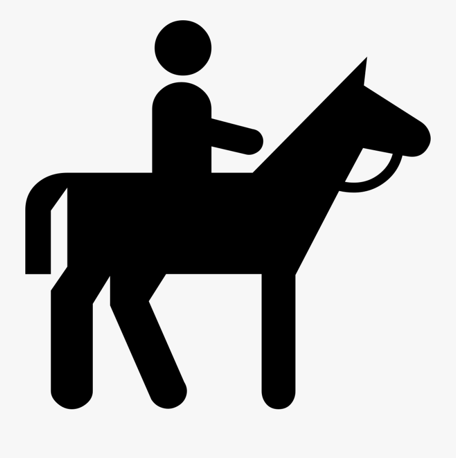 Computer Icons Equestrian Hotel Vector Graphics Log - Horseback Riding Sign, Transparent Clipart