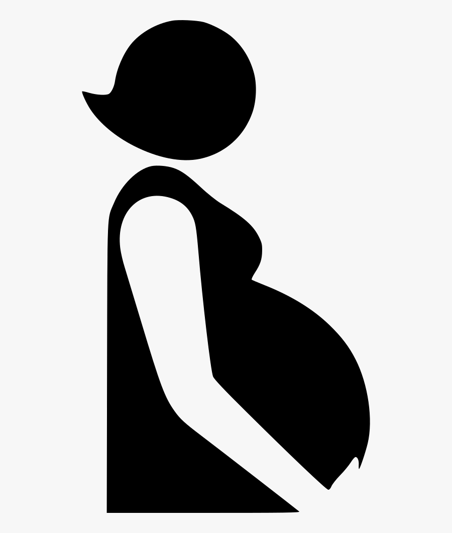 Pregnant Woman Solid Comments - Portable Network Graphics, Transparent Clipart