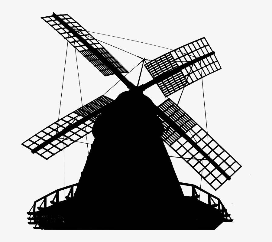 Windmill, Mill, Turku, Samppalinna Open-air Theater - Aspas Del Molino, Transparent Clipart