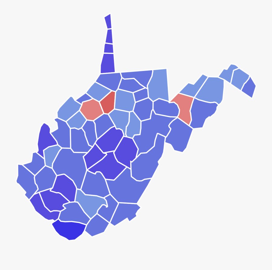 West Virginia Election Map , Free Transparent Clipart - ClipartKey