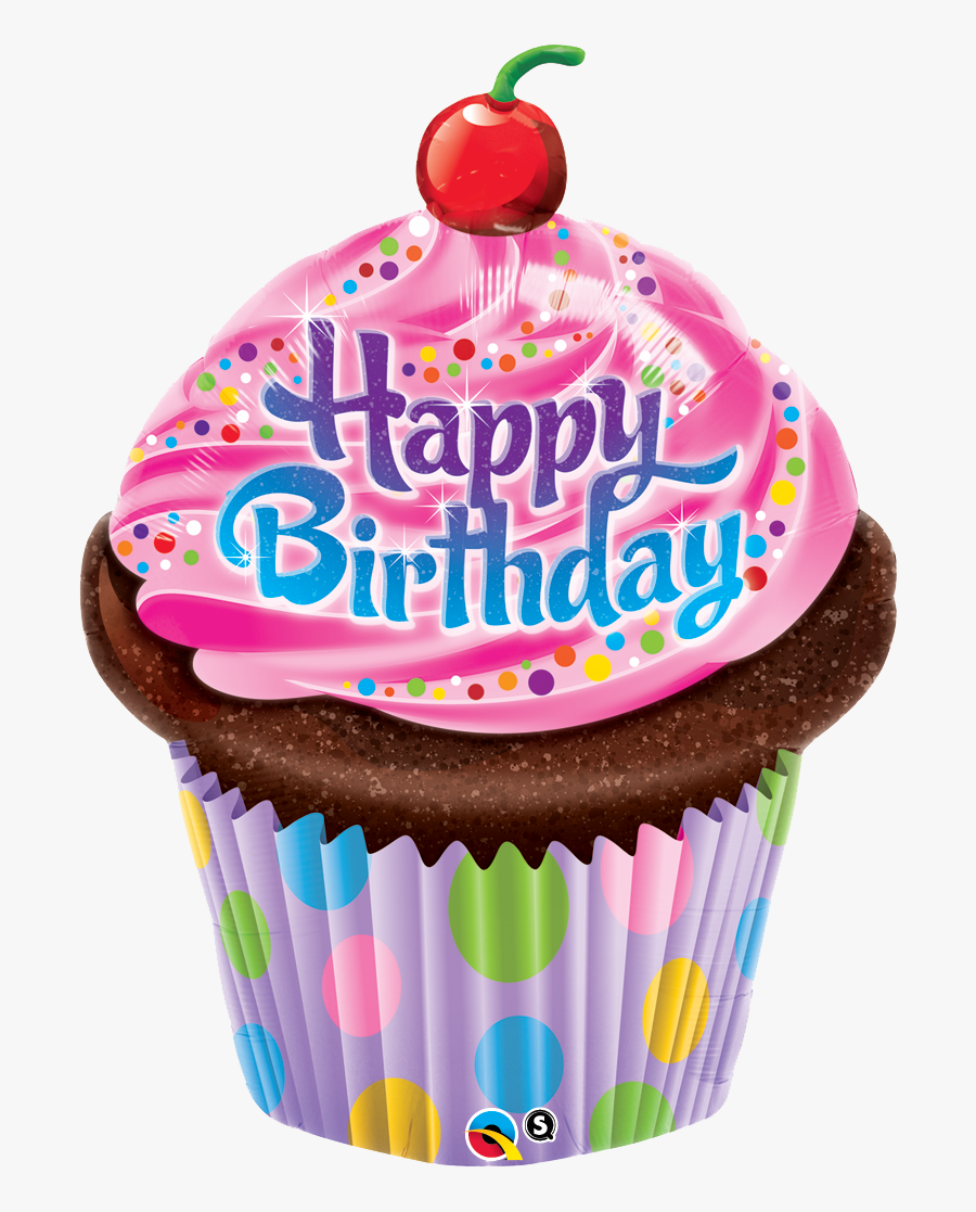 Happy Birthday Cupcake Art