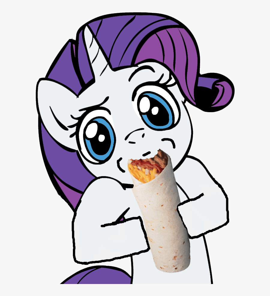 Burrito, Edit, I Dunno, Rarity, Safe - Rarity I Don T Know, Transparent Clipart