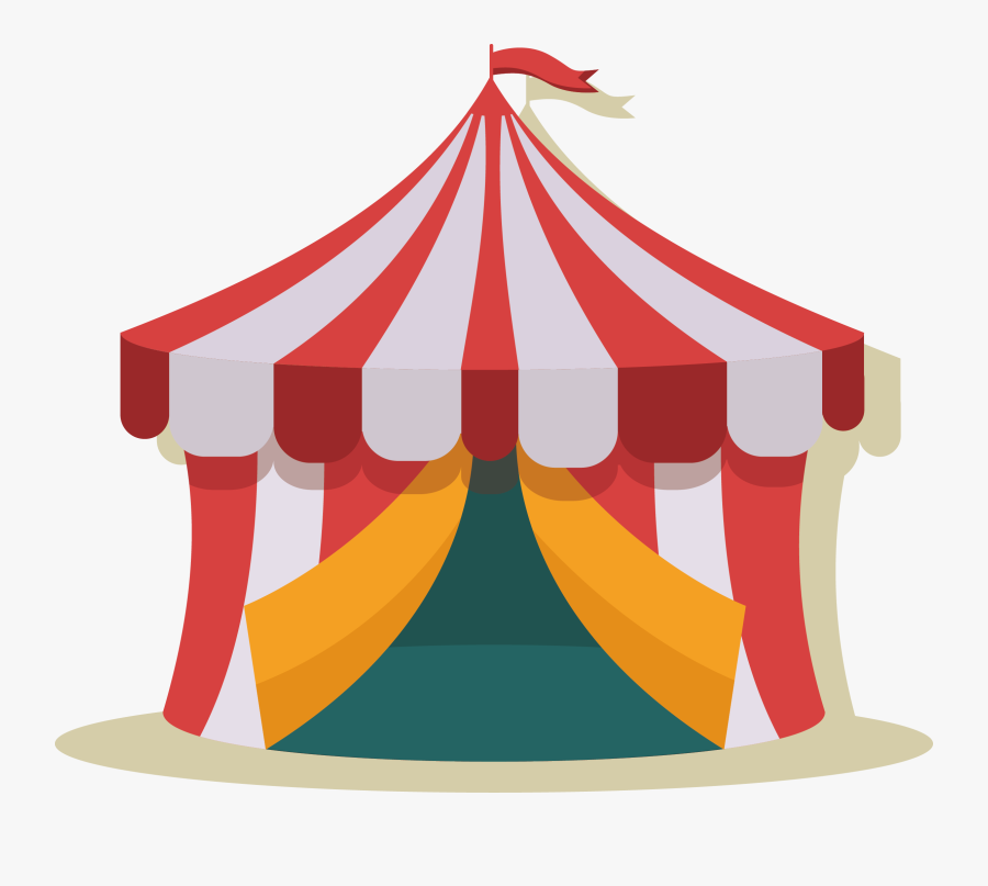 Circus Digital Art Habxeda Una Vez Un Circo Illustration - Circo Png, Transparent Clipart