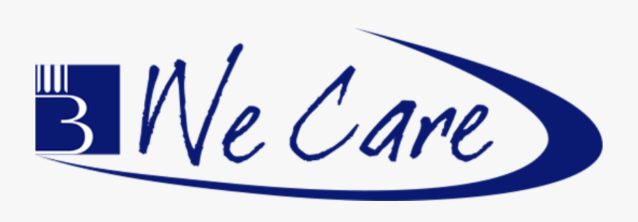 We Care - Calligraphy, Transparent Clipart