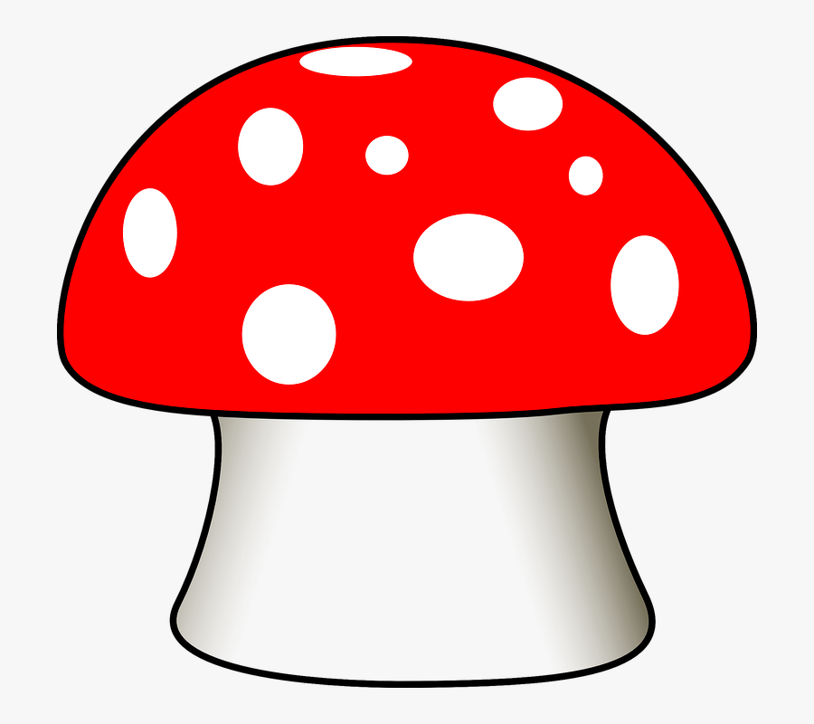 Cute Mushroom Clipart - Drawing Of Mushroom House, Transparent Clipart