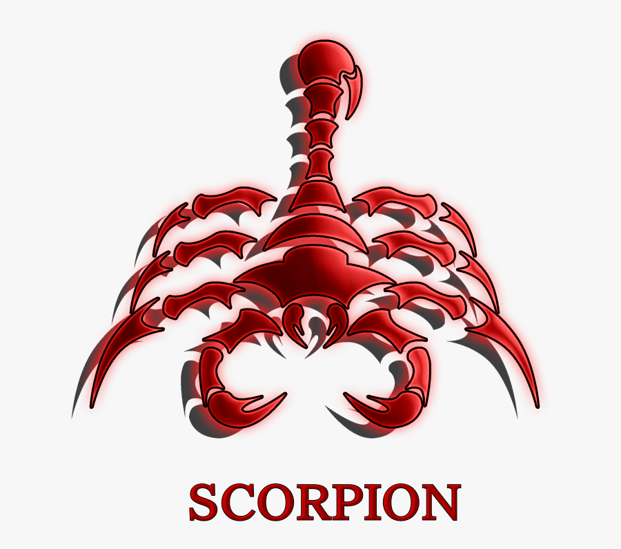 Scorpions Football Logo Clipart - Red Scorpion Taser, Transparent Clipart