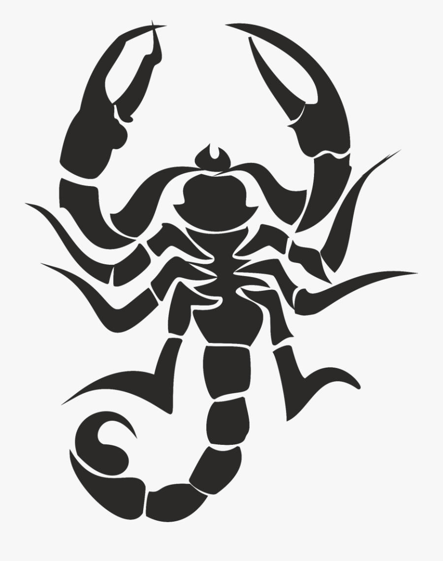 Scorpion Clip Art - Scorpion Black Cartoon, Transparent Clipart