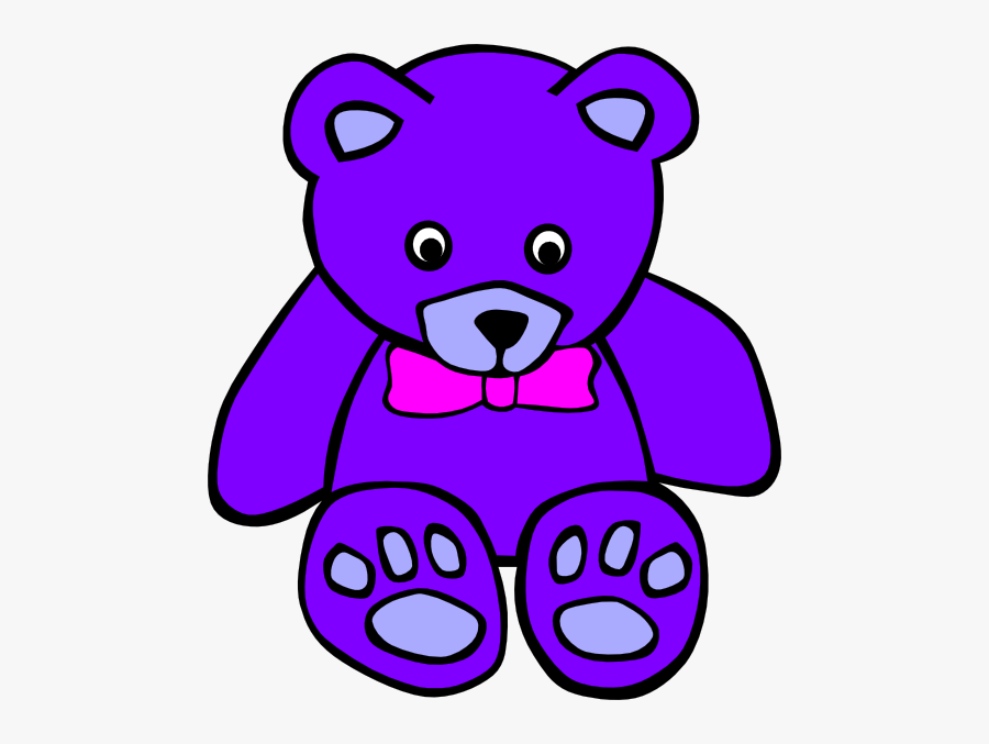 Teddy Clip Art At - Coloured Teddy Bear Clipart , Free Transparent ...