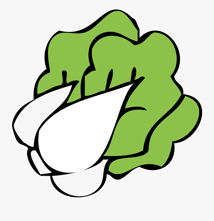 Cartoon Bok Choy, Transparent Clipart