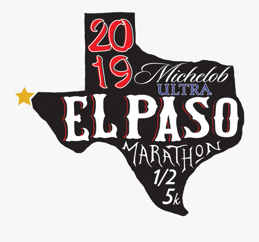 El Paso Half Marathon 2019, Transparent Clipart