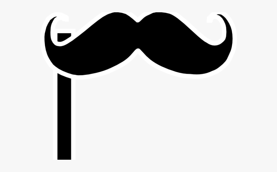 Mustache On A Stick Clipart, Transparent Clipart