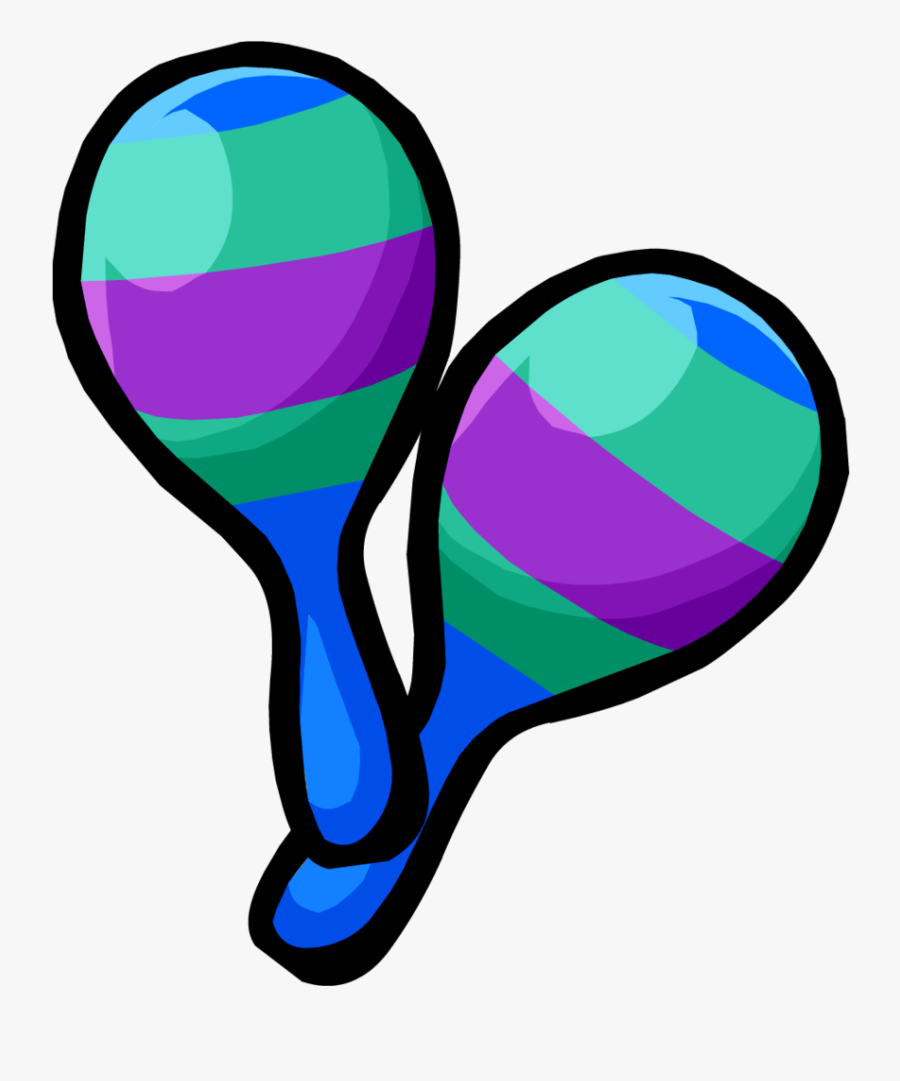 Maracas Clip Art Transparent - Blue Maracas Clipart Transparent, Transparent Clipart